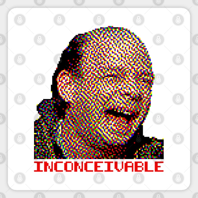 Princess Bride - Inconceivable Sticker by karutees